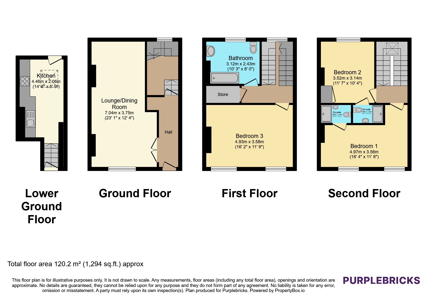 7, Alpha Road, London floorplan