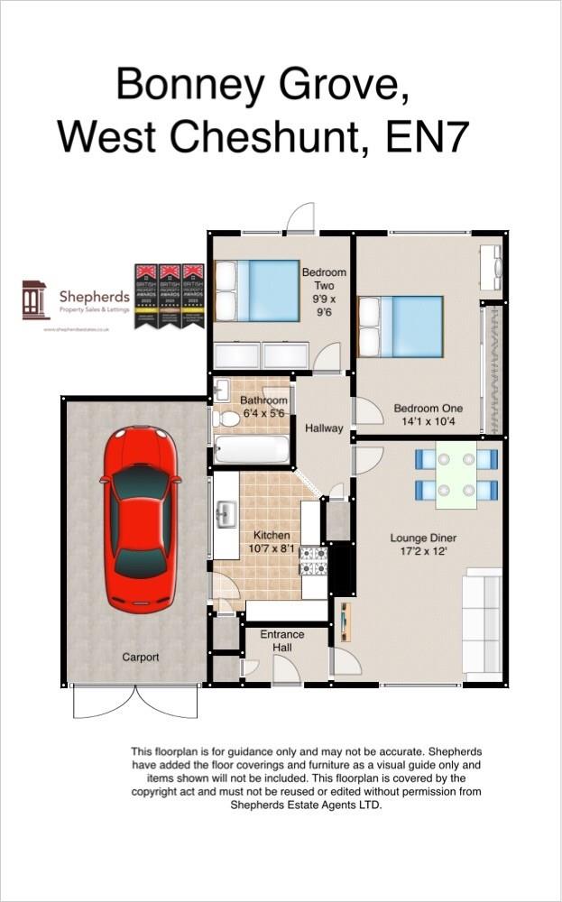 22, Bonney Grove, Goffs Oak floorplan