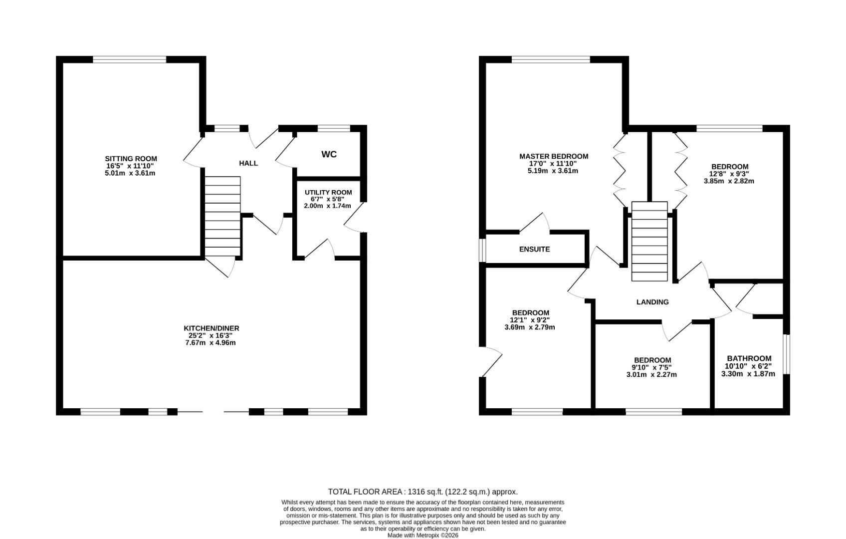 62, Lancaster Close, Ashford floorplan