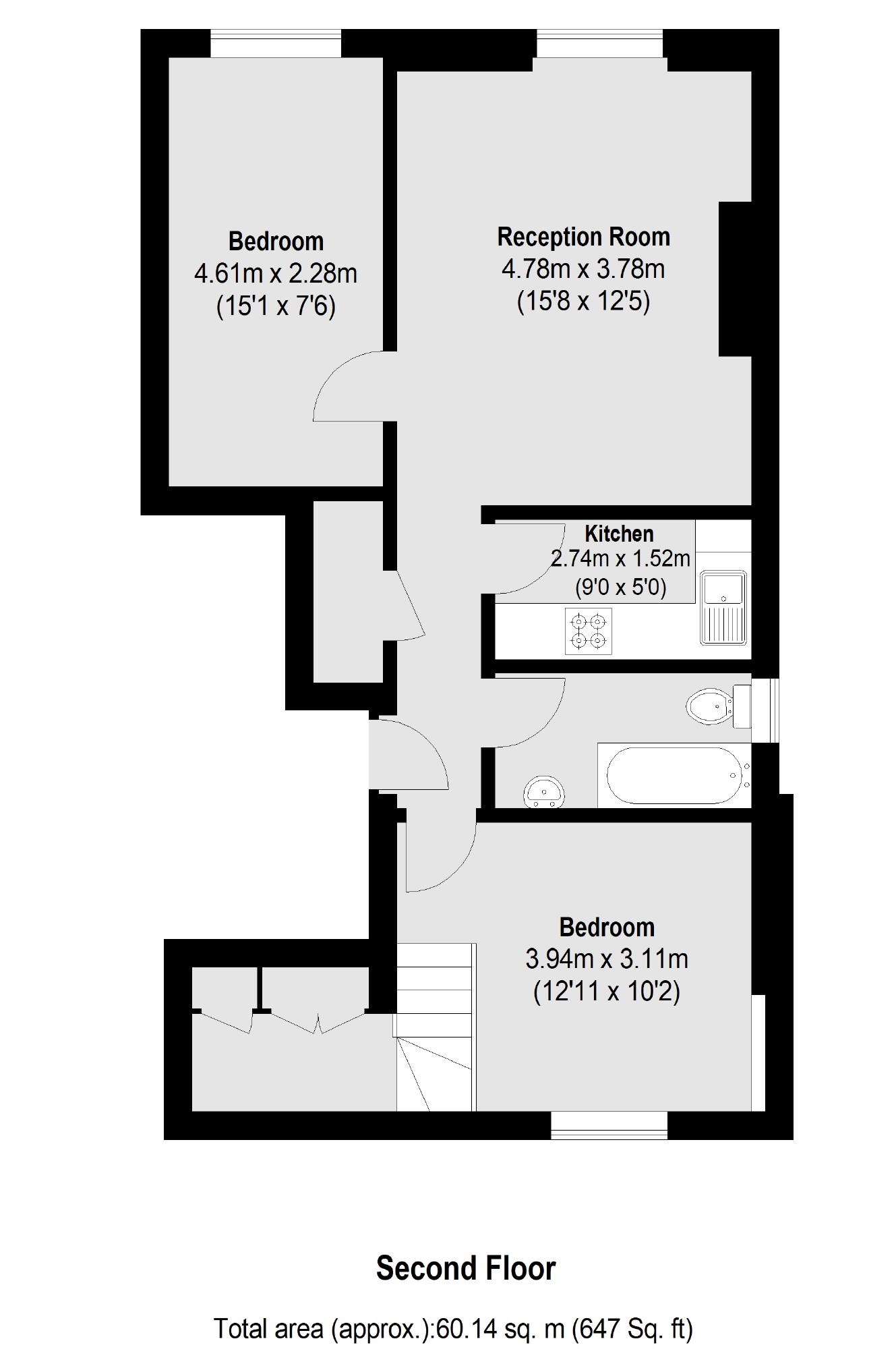 Stanhope Mews West, London SW7, 2 bedroom flat for sale - 65008968 ...