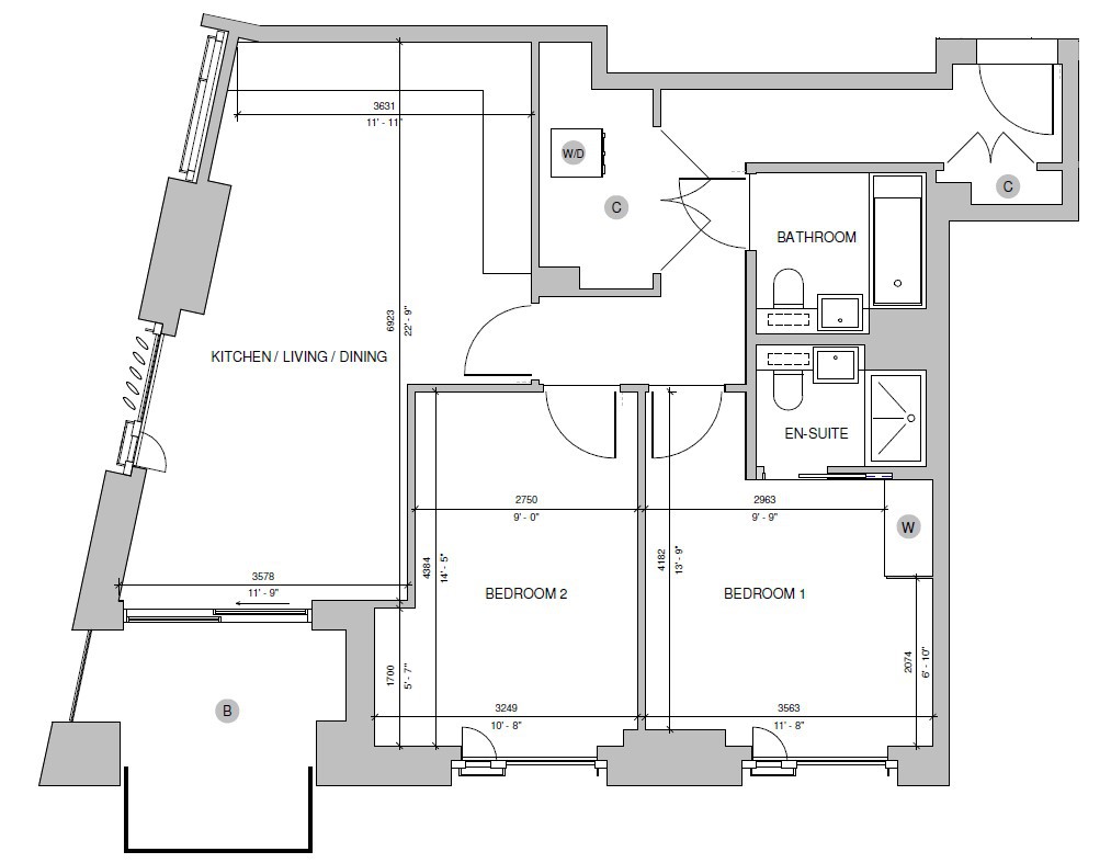 2 Bedrooms Flat to rent in Station Road, Lewisham, London SE13