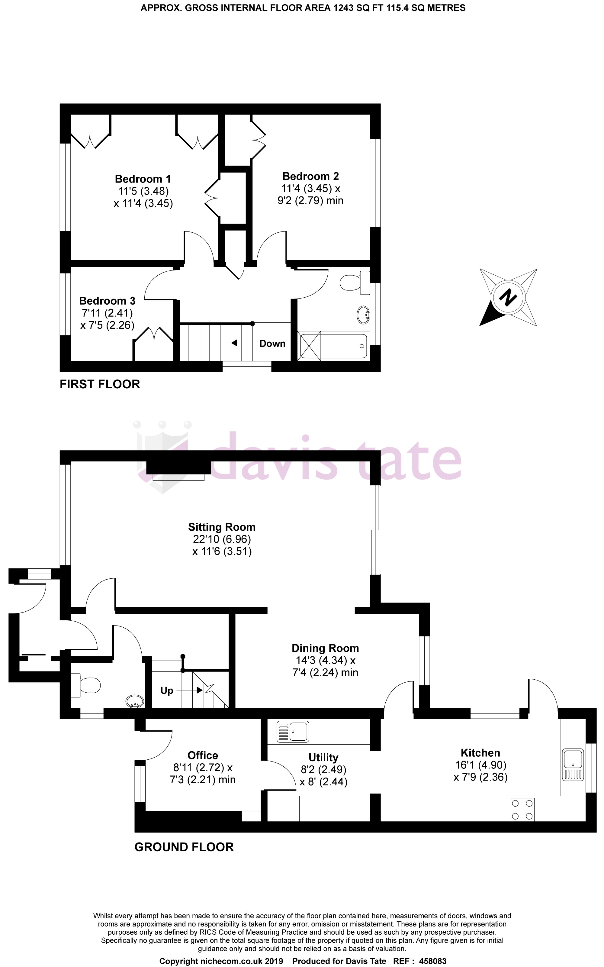 3 Bedrooms Link-detached house for sale in Elizabeth Close, Henley-On-Thames RG9