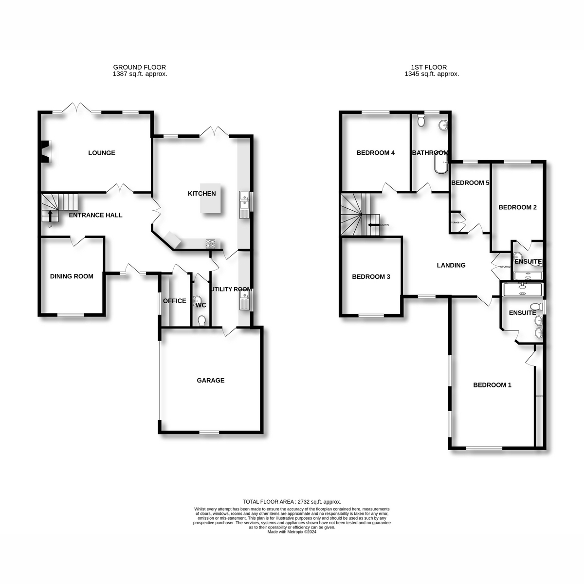 14, Vicarage Heights, Benfleet floorplan