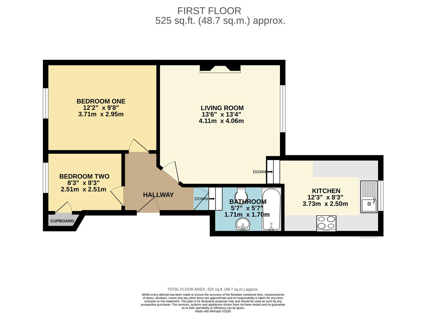 21B, Hughenden Road, Hastings floorplan