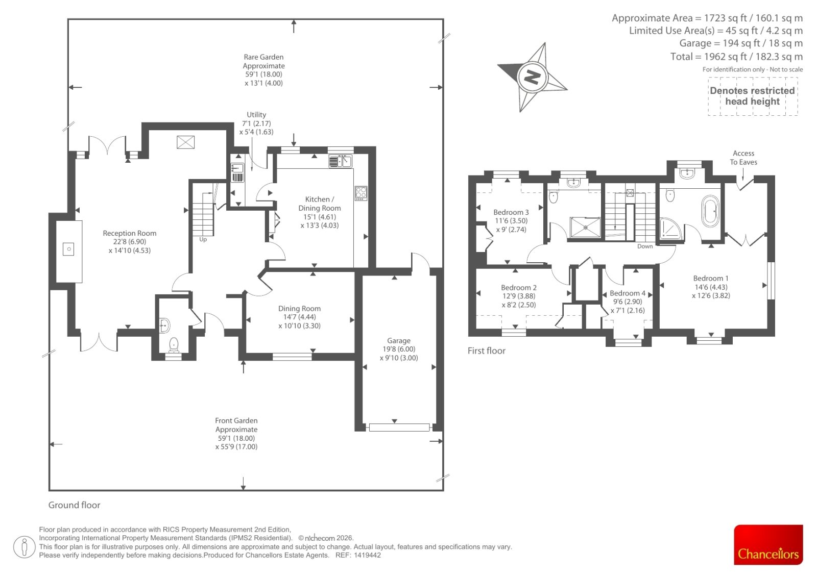 The Laurels,, The Laurels, Reading floorplan