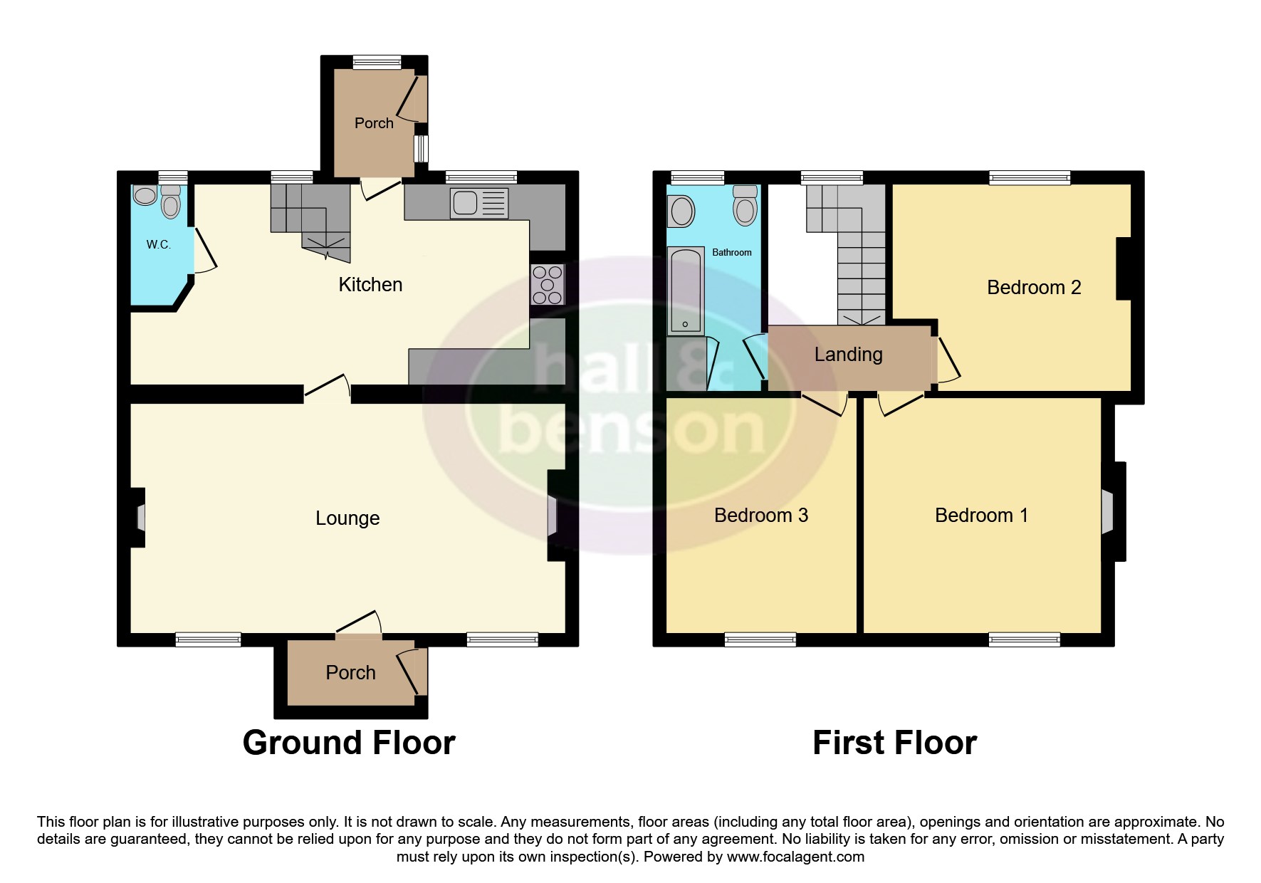 7, The Alley, Matlock floorplan
