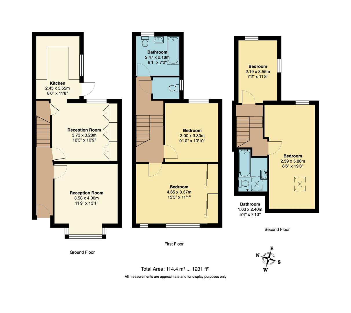 1, Wyndham Road, East Ham floorplan
