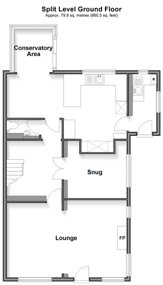 Crawley Road, Horsham floorplan