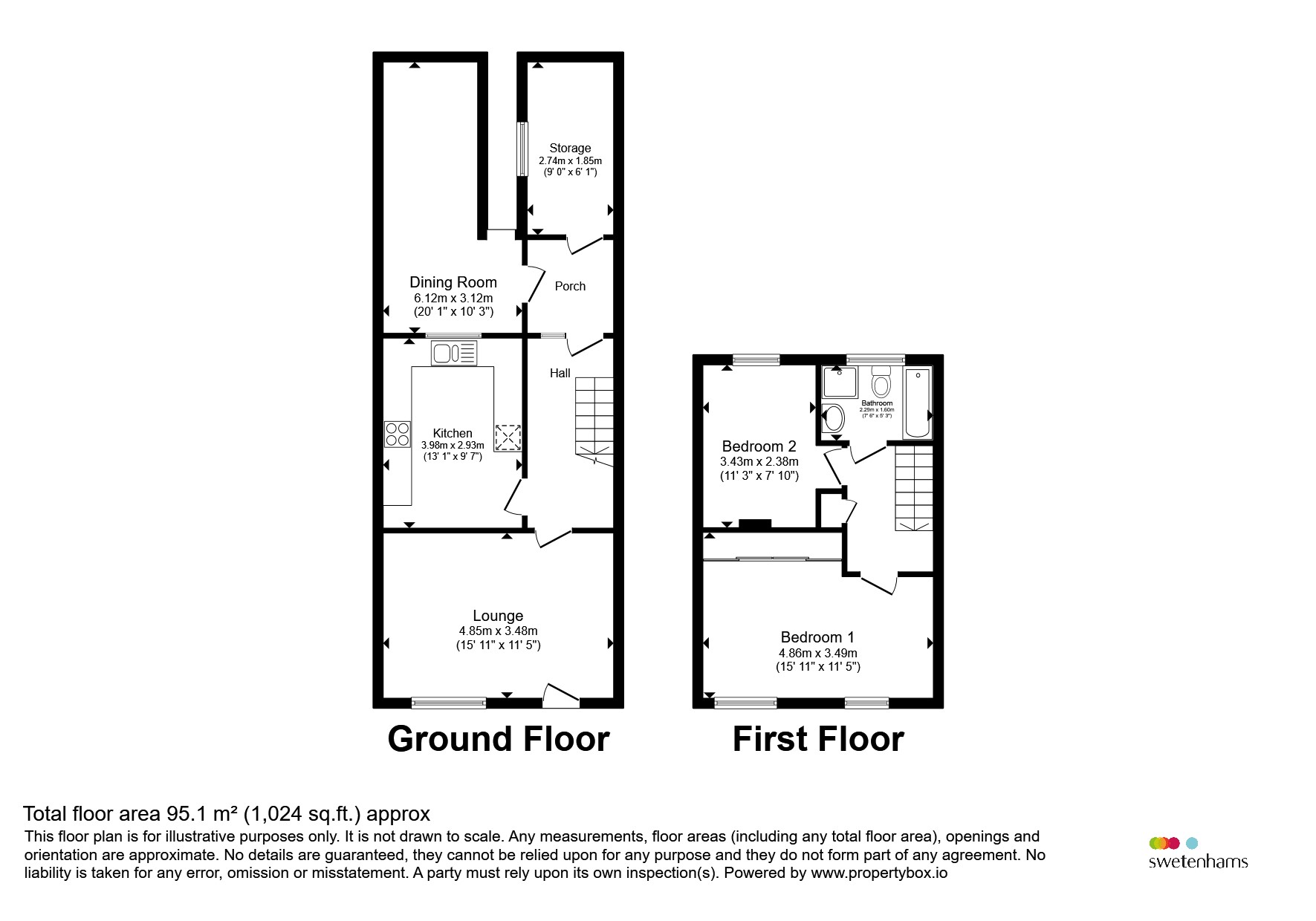 120, Coed Aben, Wrexham floorplan