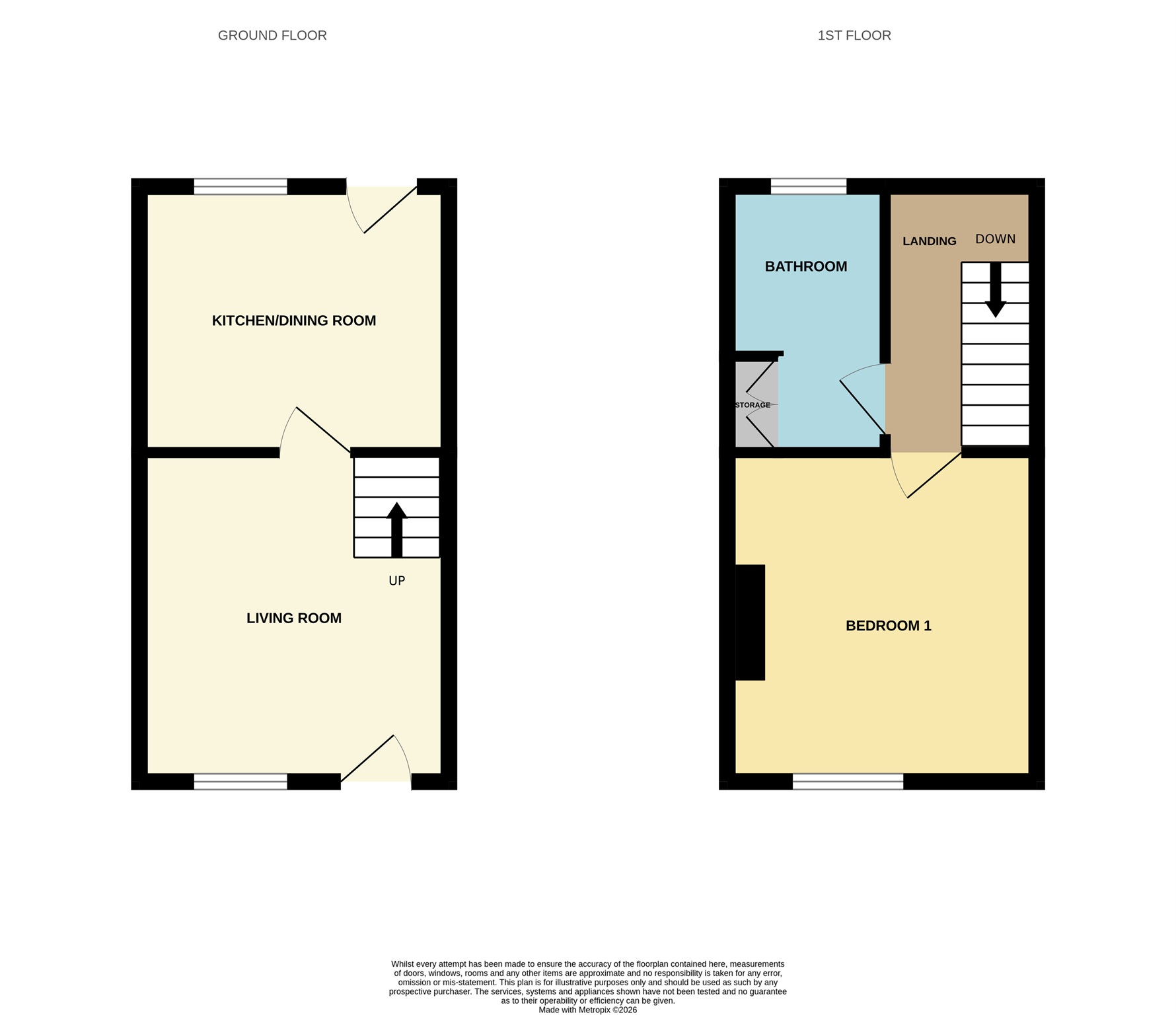 13, New Street, Kettering floorplan