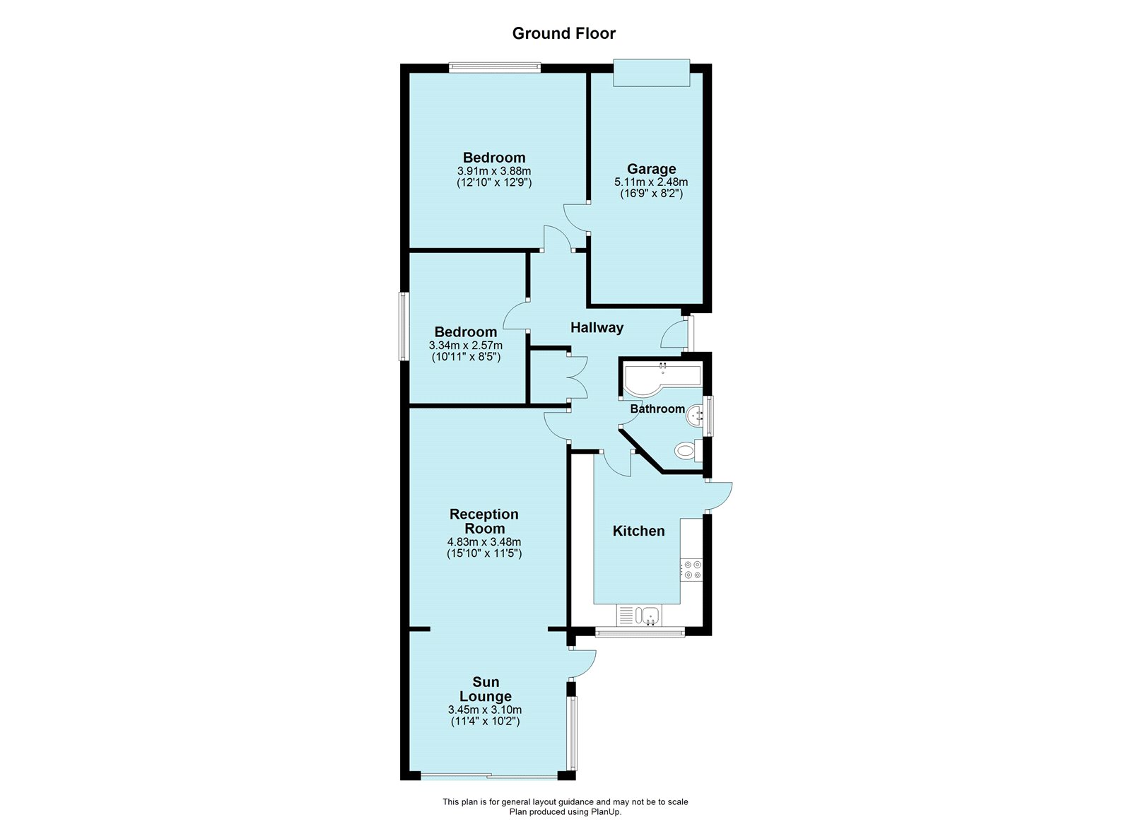 2 Bedrooms Bungalow for sale in Southfields Road, West Kingsdown, Sevenoaks, Kent TN15