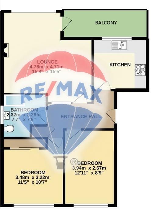 Flat 16, Waldon Court, St. Lukes Road South, Torquay floorplan