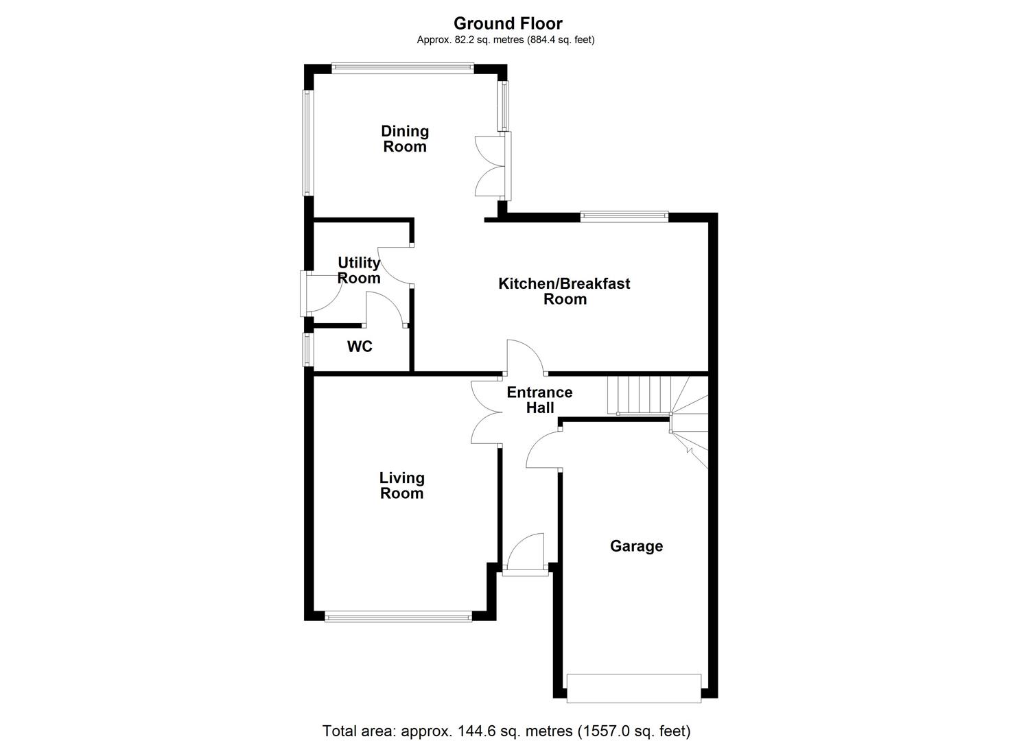 6, Holme Croft, Wakefield floorplan