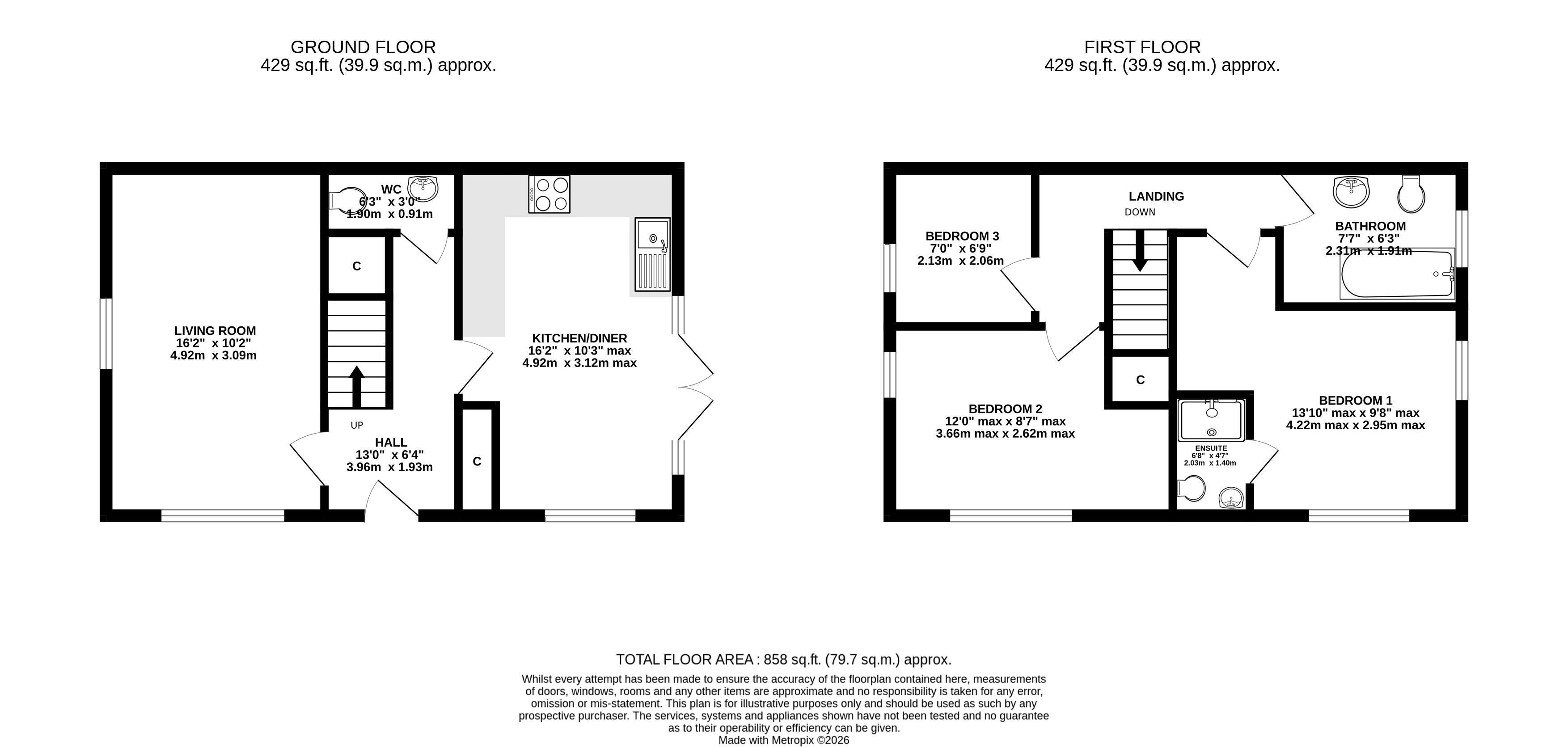 Wiveliscombe Taunton Somerset, Somerset floorplan