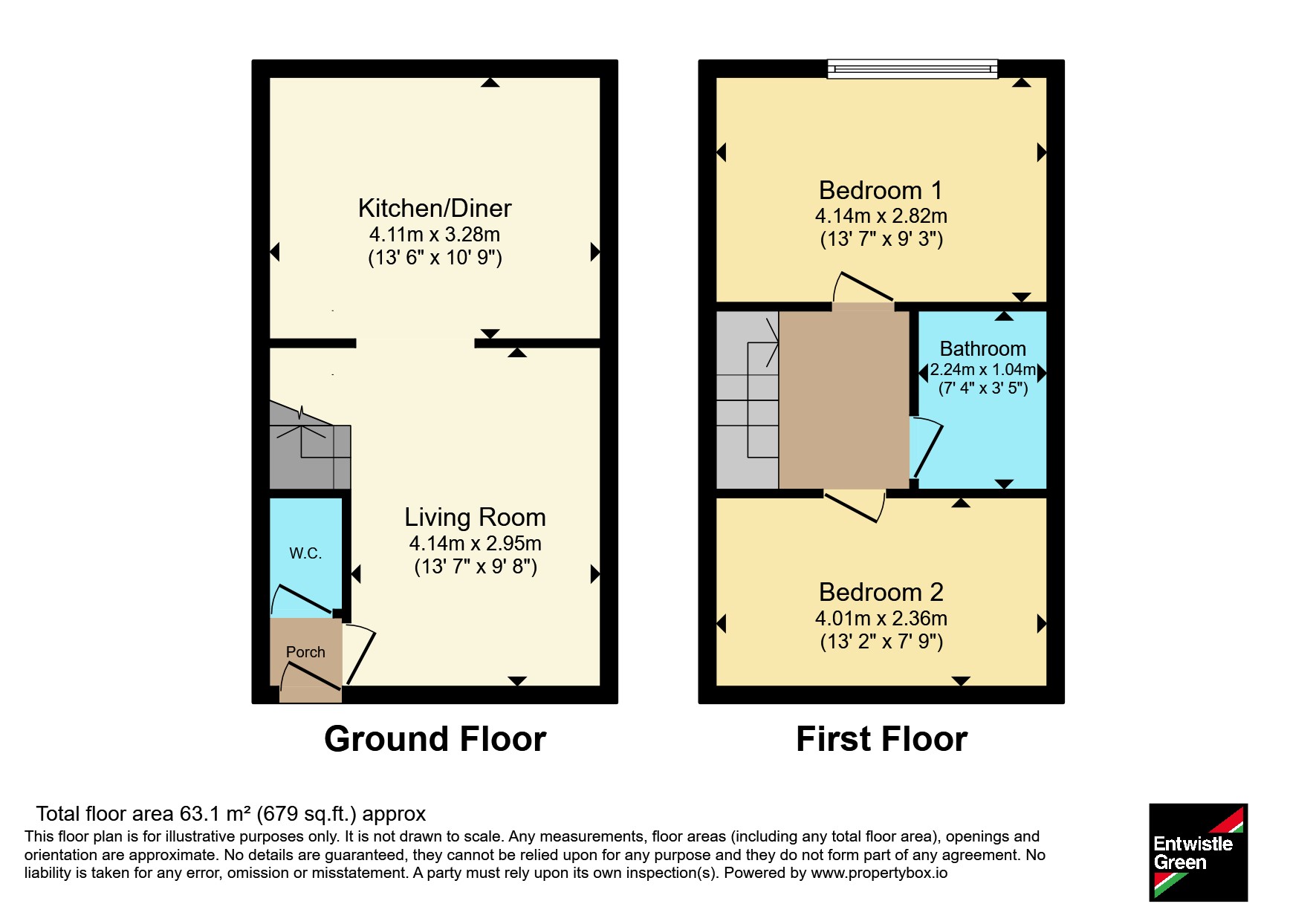 Premier Way, Bury floorplan