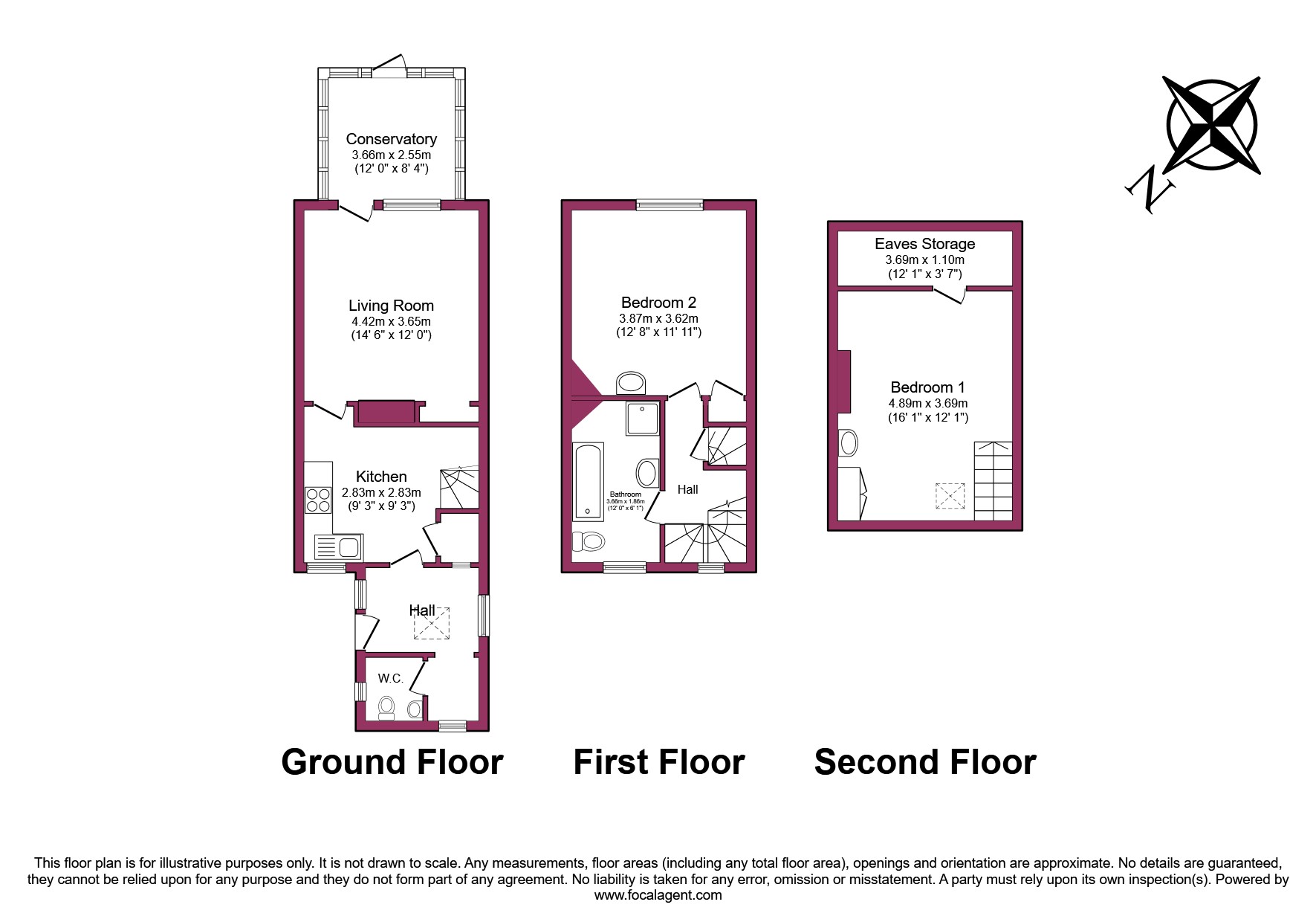 35, Roydwood Terrace, Bradford floorplan
