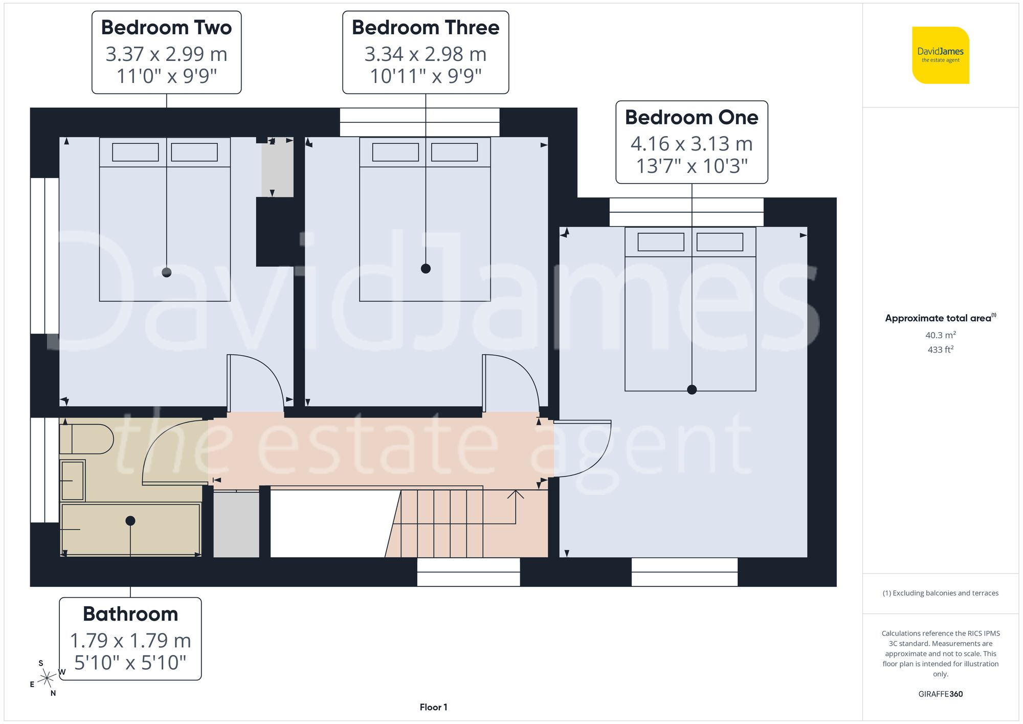 6 Spring Lane, Nottingham floorplan