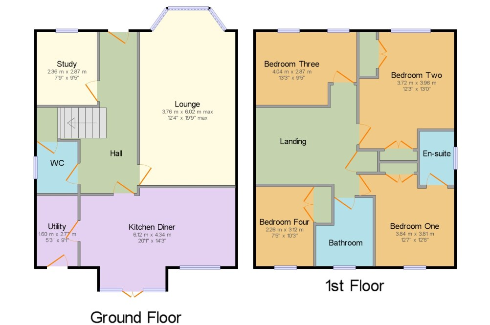 21, Nantwich floorplan