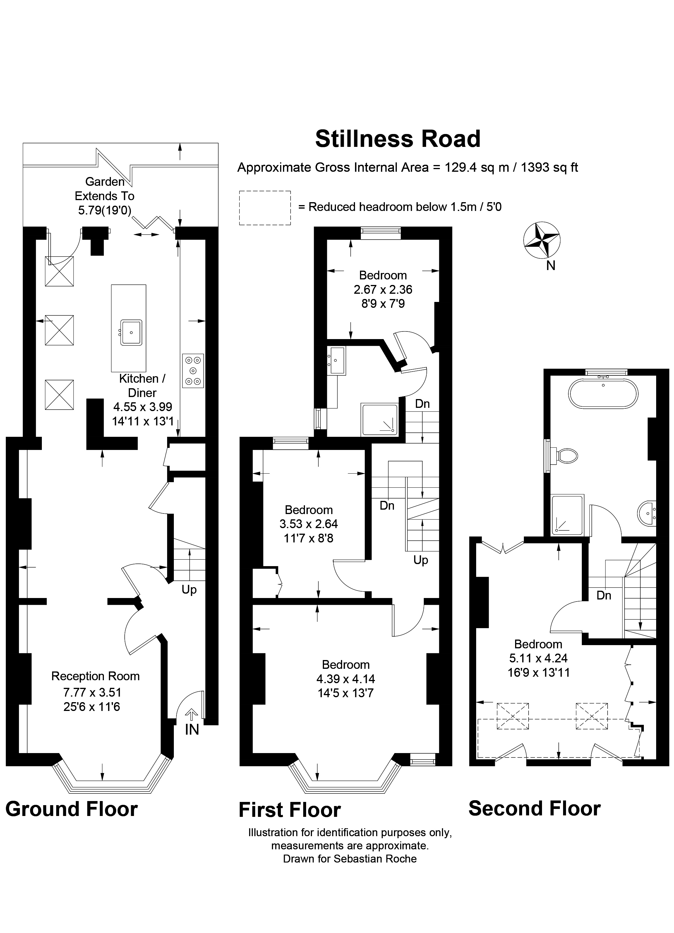 4 Bedrooms Terraced house for sale in Stillness Road, London SE23