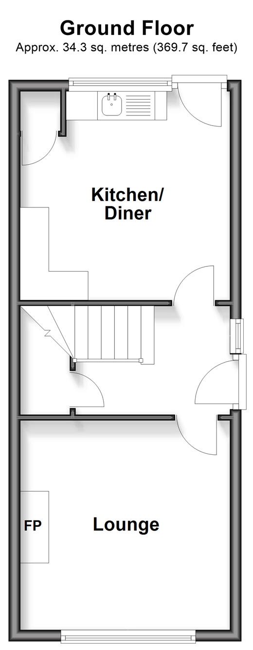 Willow Waye Eythorne, Dover floorplan