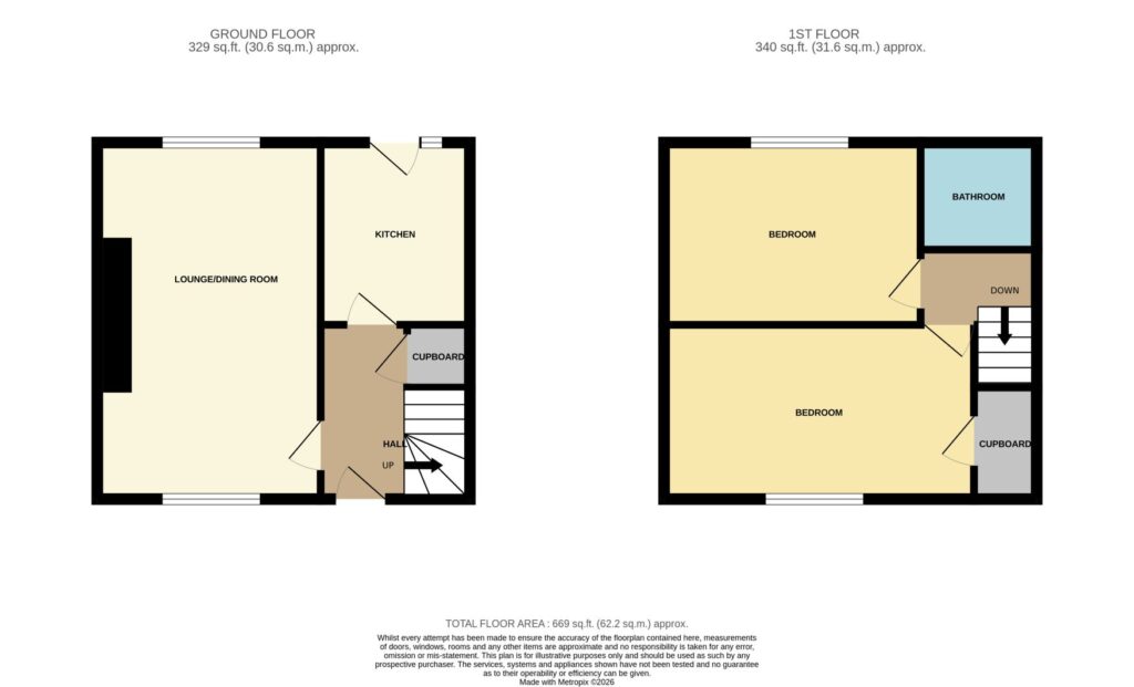 36, Victoria Crescent, Airdrie floorplan