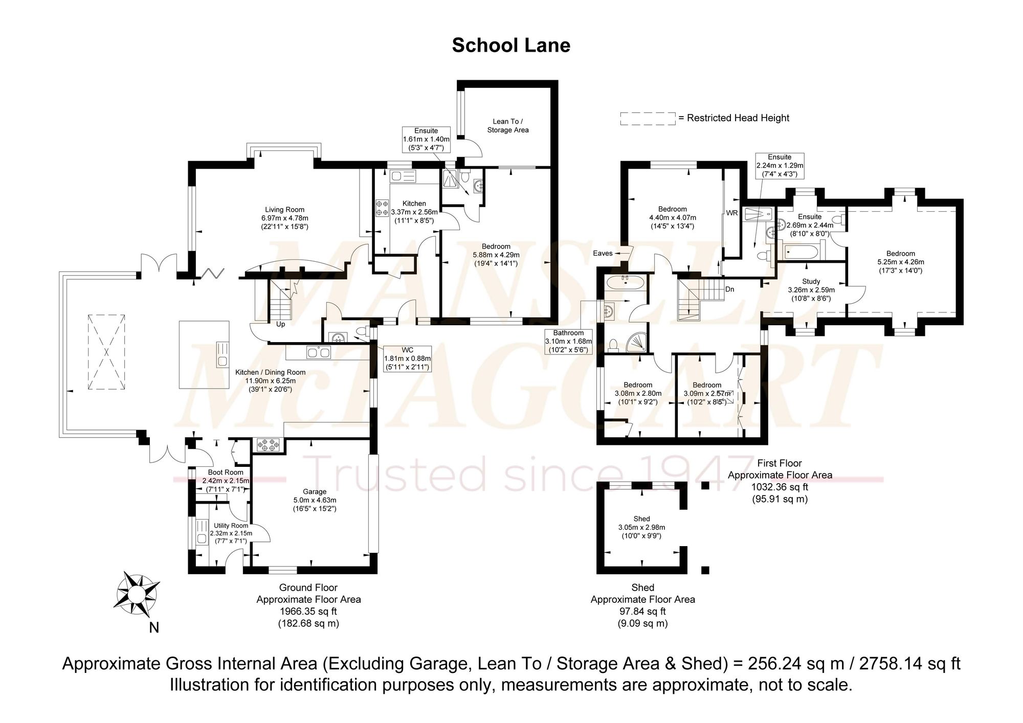 Swallows Corner School Lane, Pulborough floorplan