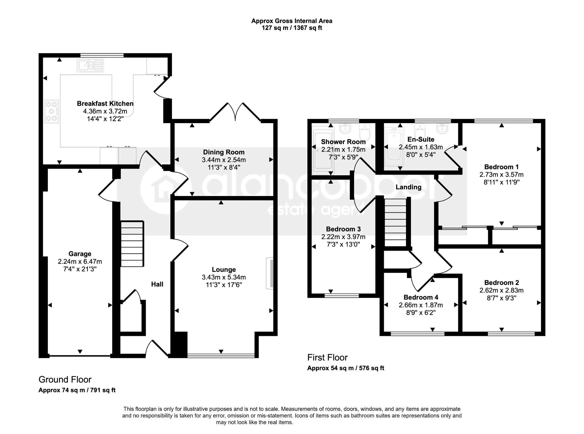 32, Abingdon Way, Nuneaton floorplan