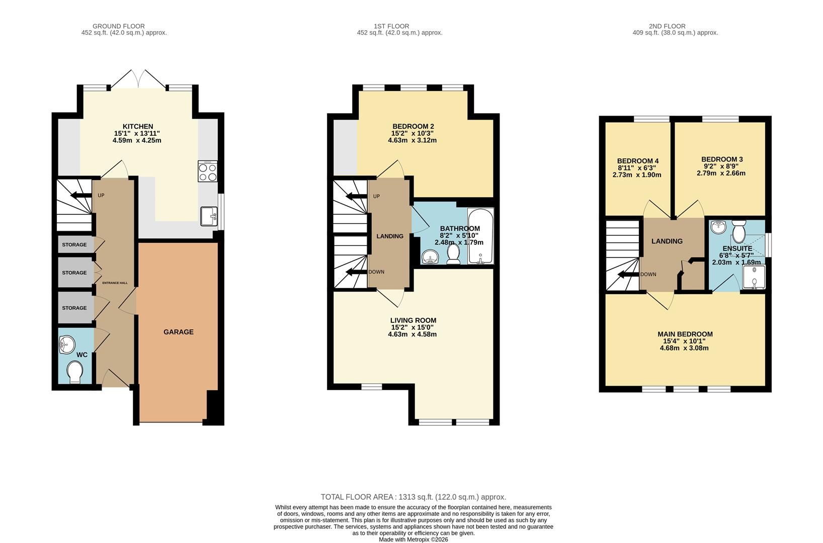32, Alberbury Avenue, Altrincham floorplan