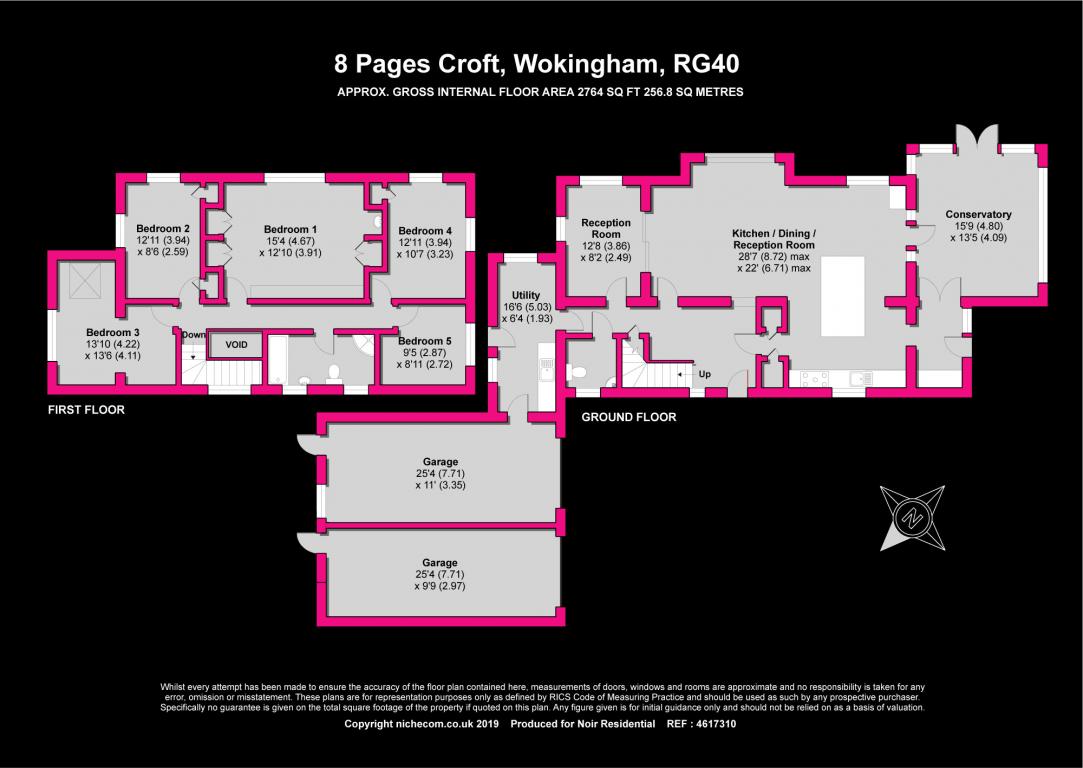 5 Bedrooms Detached house for sale in Pages Croft, Wokingham RG40