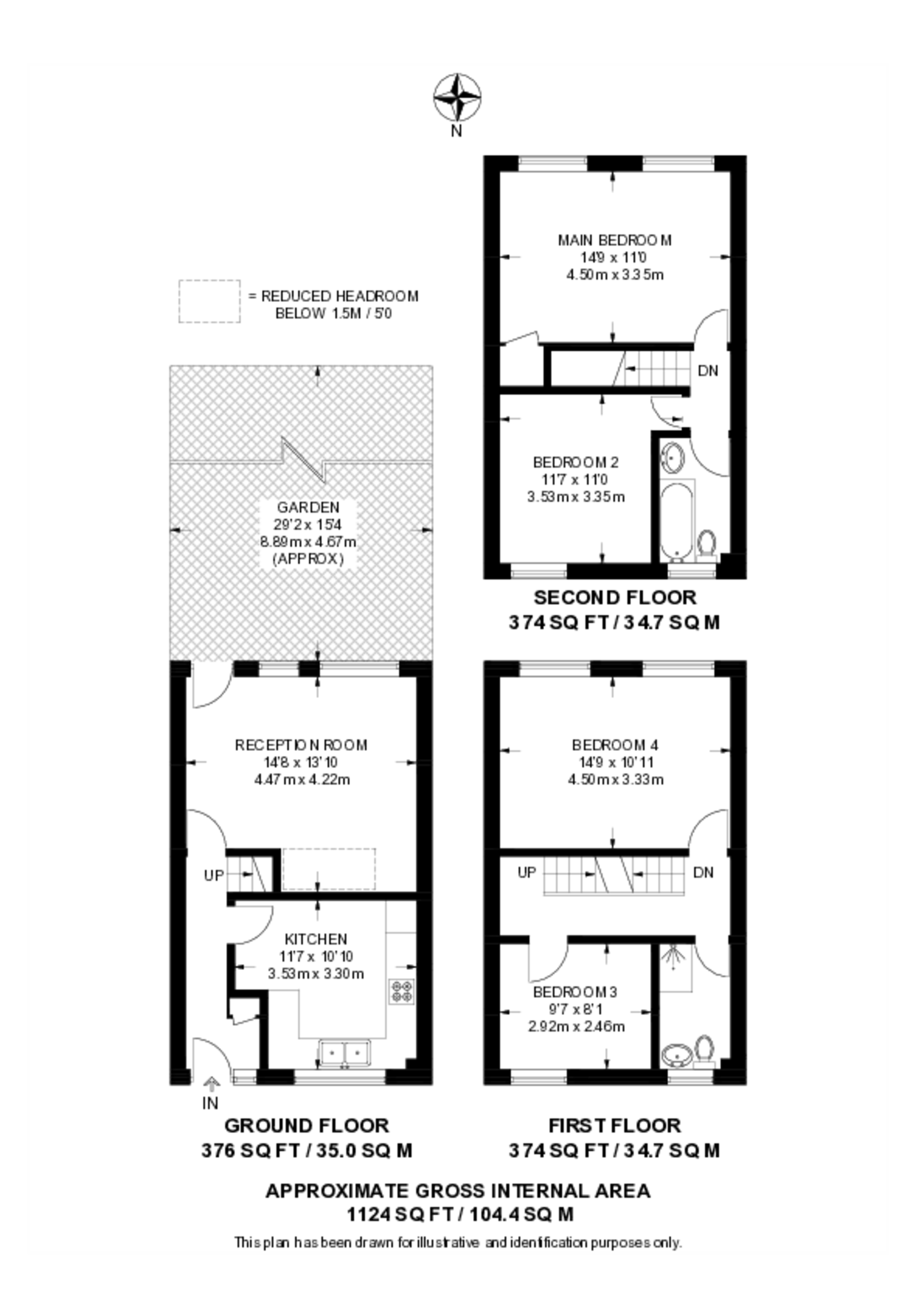 Howard Road, Newington Green, N16, Newington Green floorplan