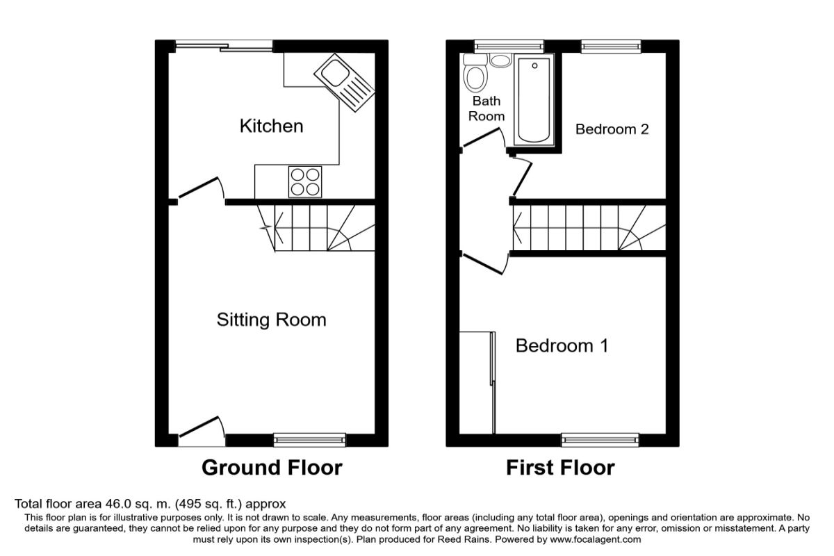 2 Bedrooms  for sale in Holland Road, Old Whittington, Chesterfield S41