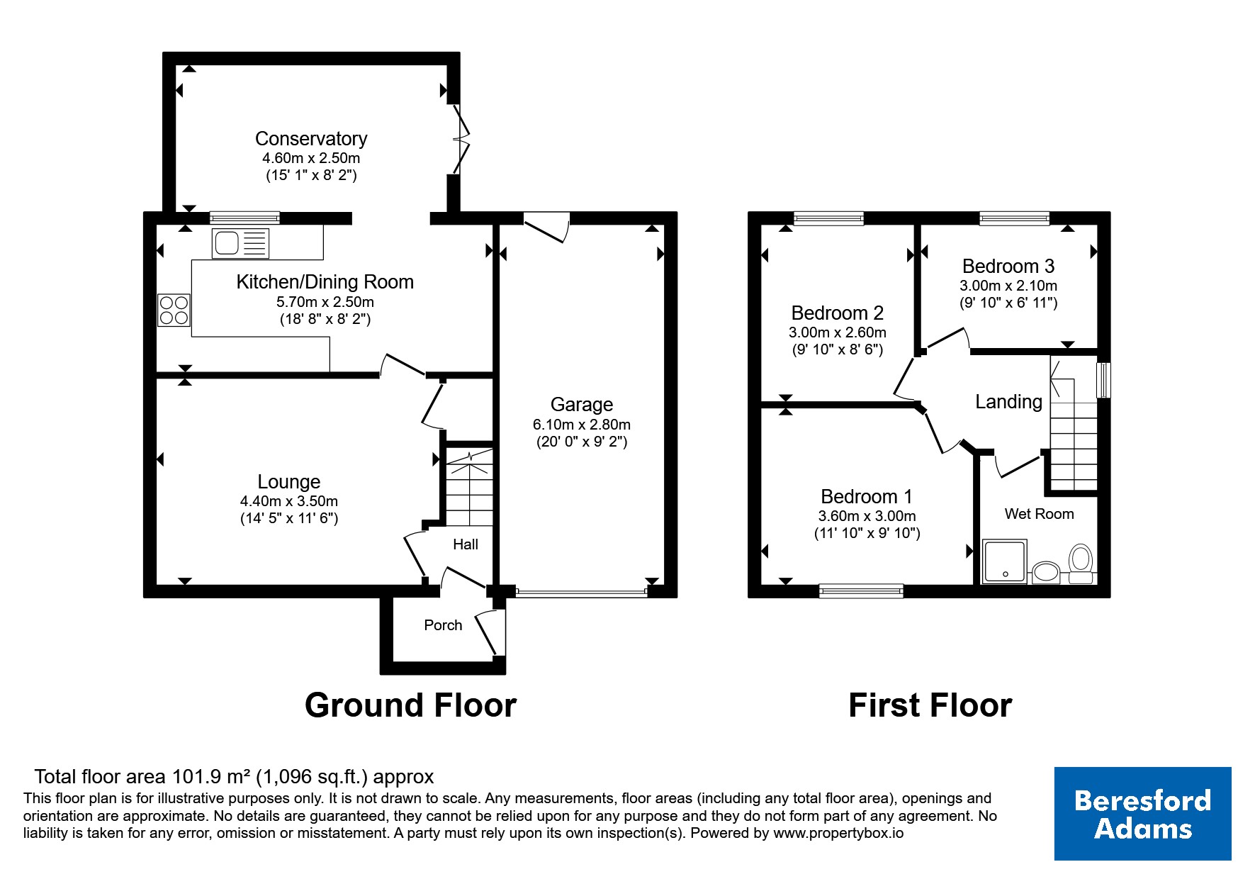 4 Erw Hywel,, Llandegfan, Isle of Anglesey floorplan