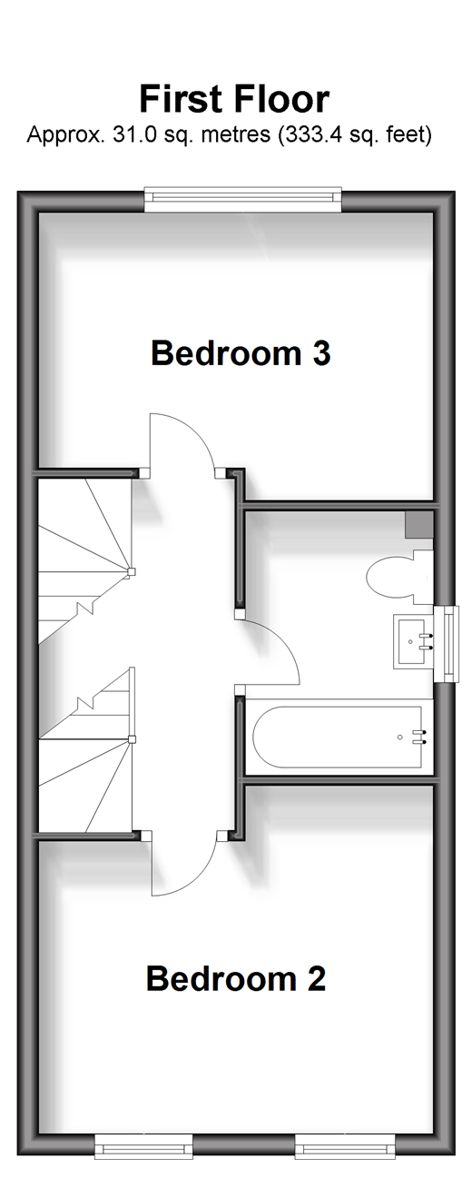 Castle Drive, Margate, Kent CT9, 3 bedroom town house for sale