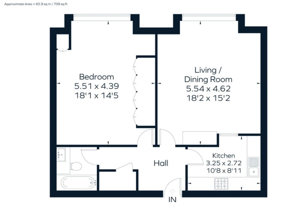 23a West Hall, Beningfield Drive, St Albans floorplan