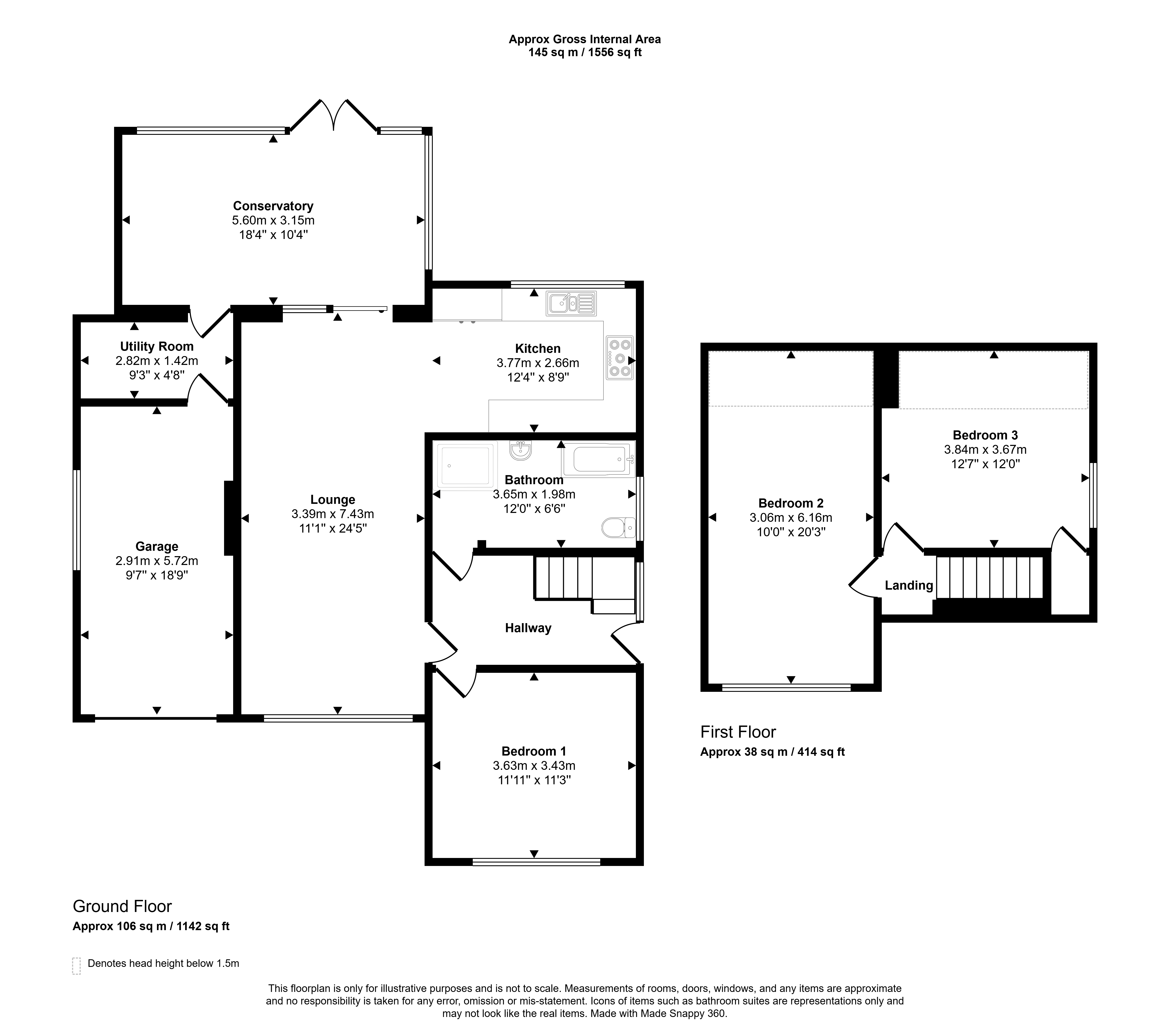 7, Fairville Road, Stockton-on-Tees floorplan