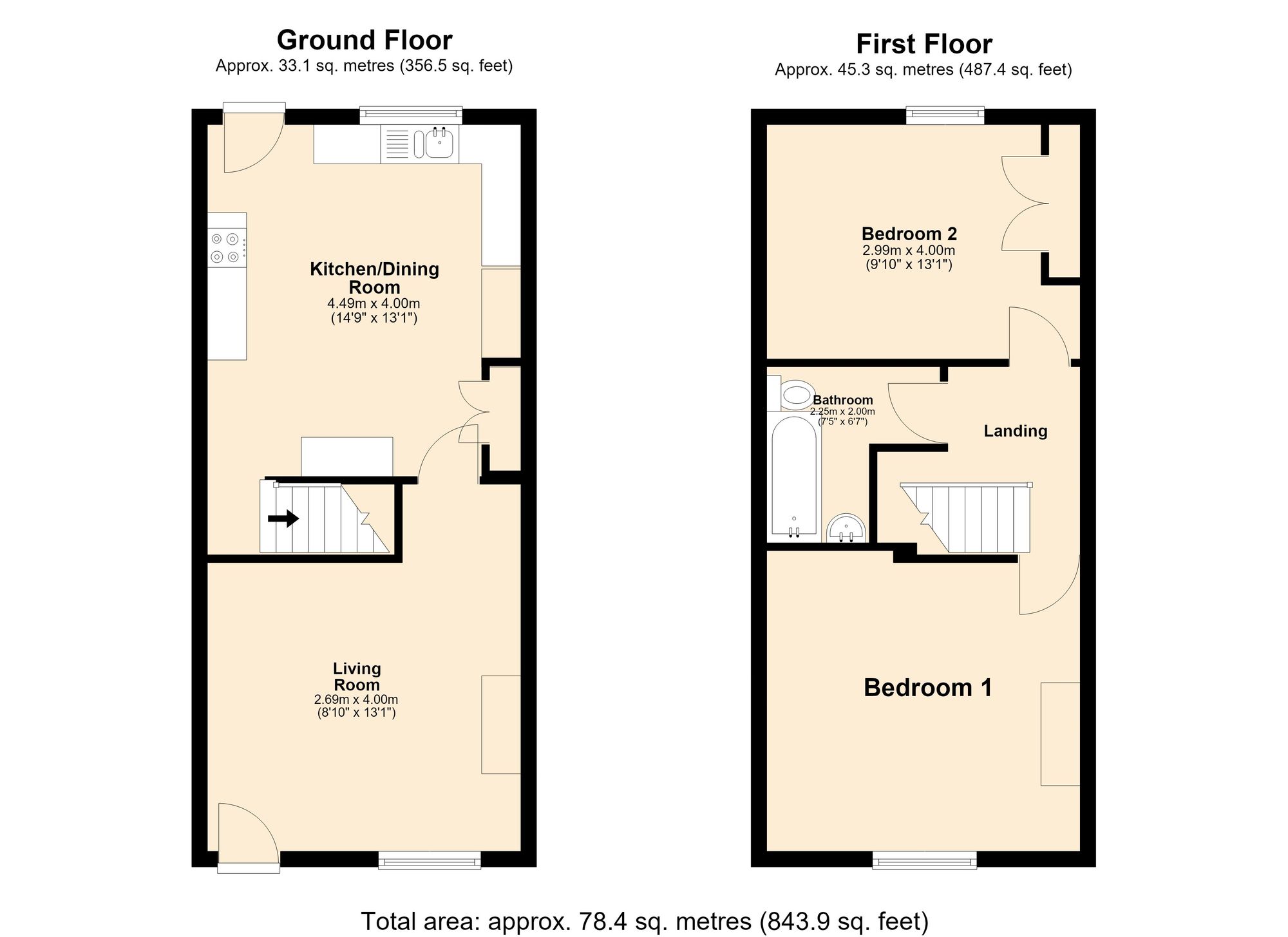 156 Burnley Road, Burnley floorplan