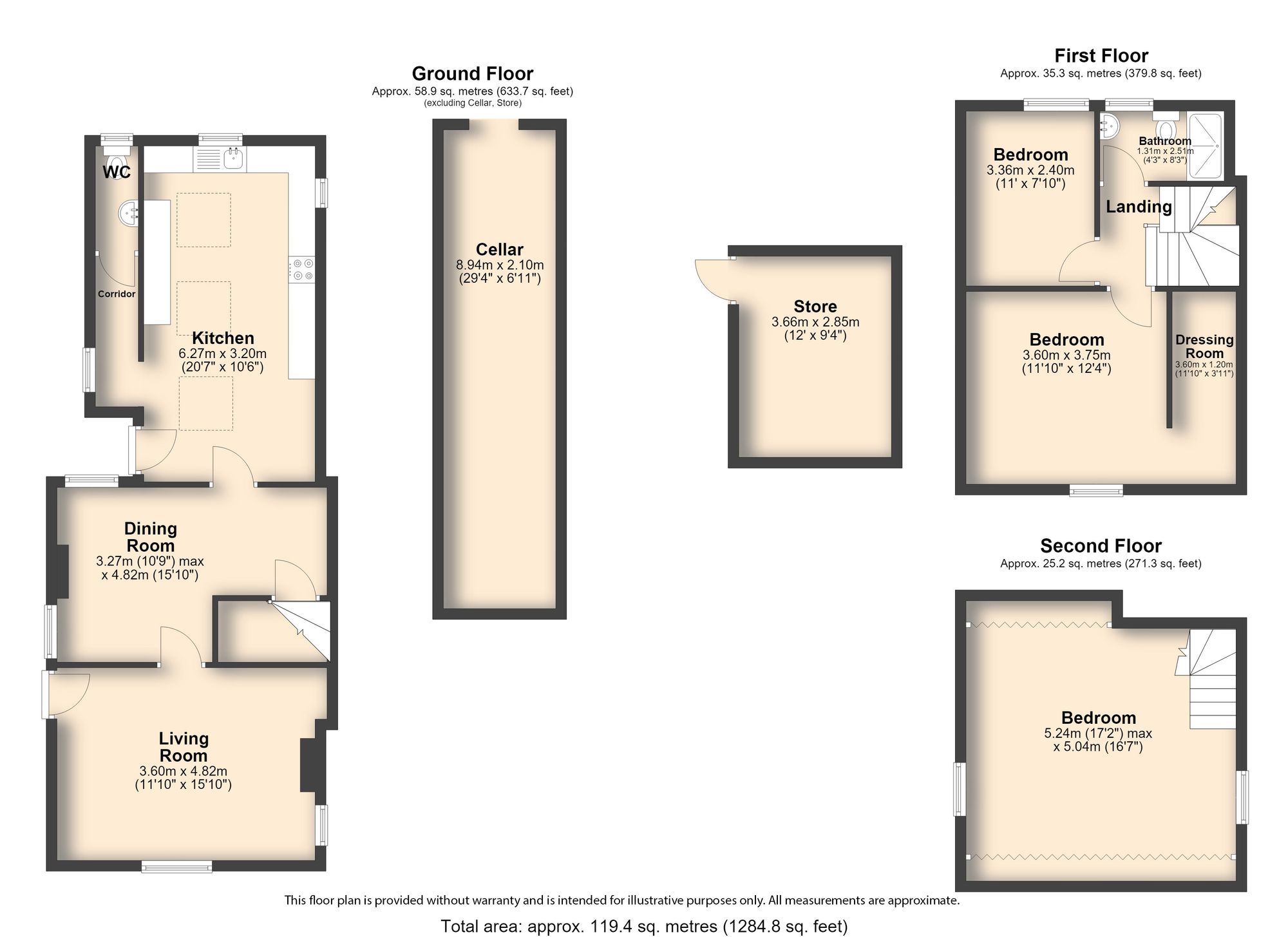 Dragon House, Chesterfield floorplan
