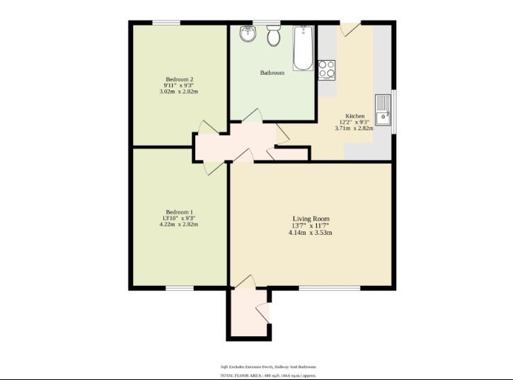 12, Talbot Close, Wymondham floorplan