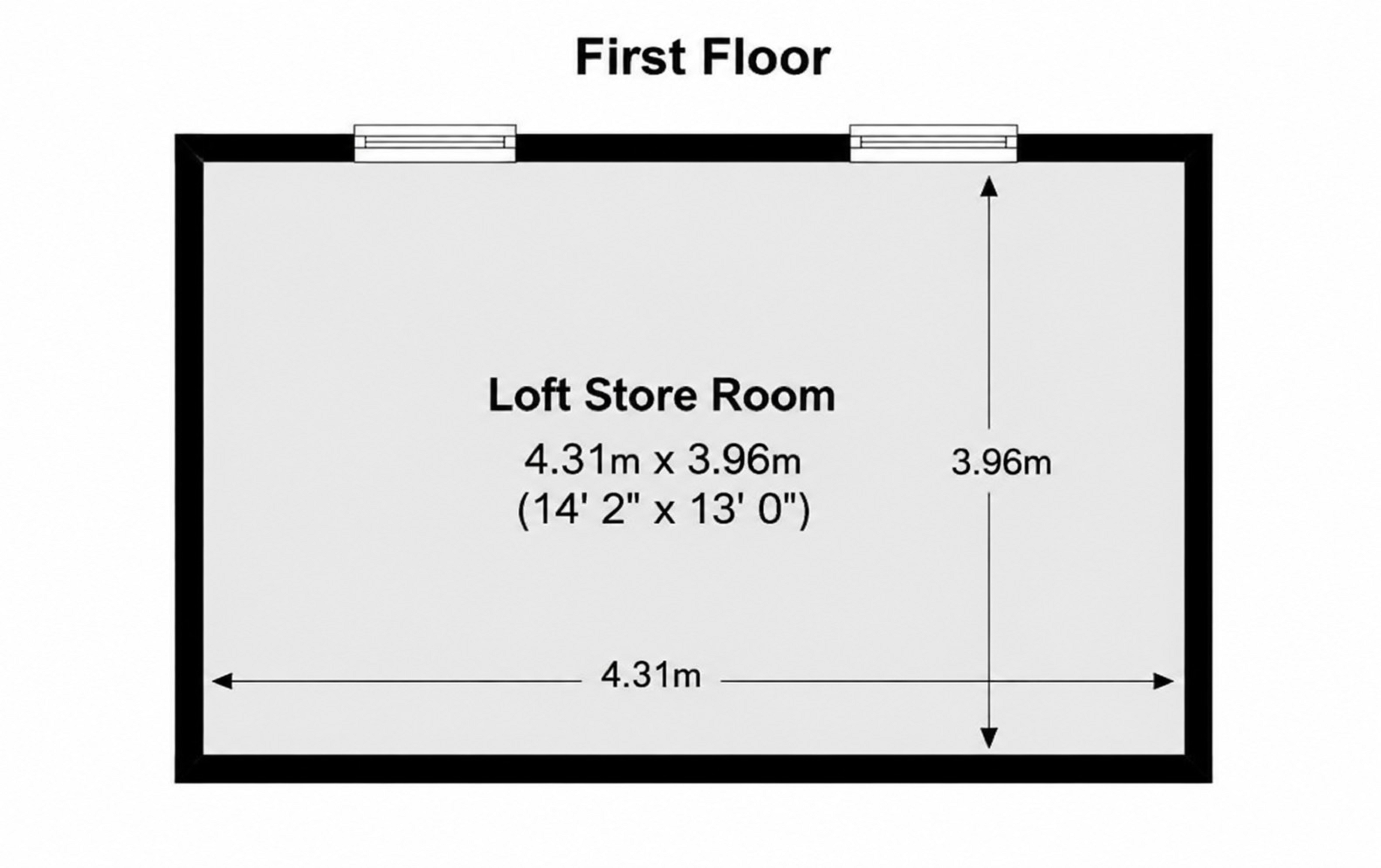 44, Heybrook Avenue, Leicester floorplan