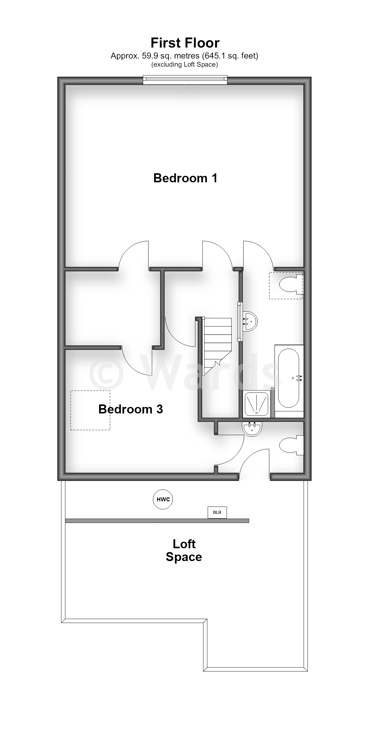 44, York Avenue, Chatham floorplan