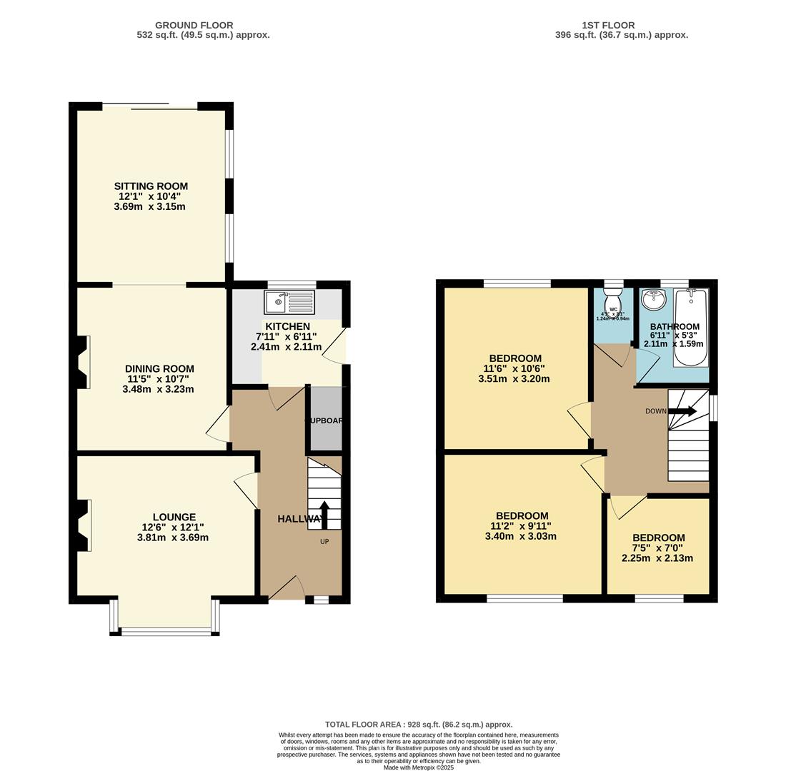 114, Cambridge Road, St Albans floorplan