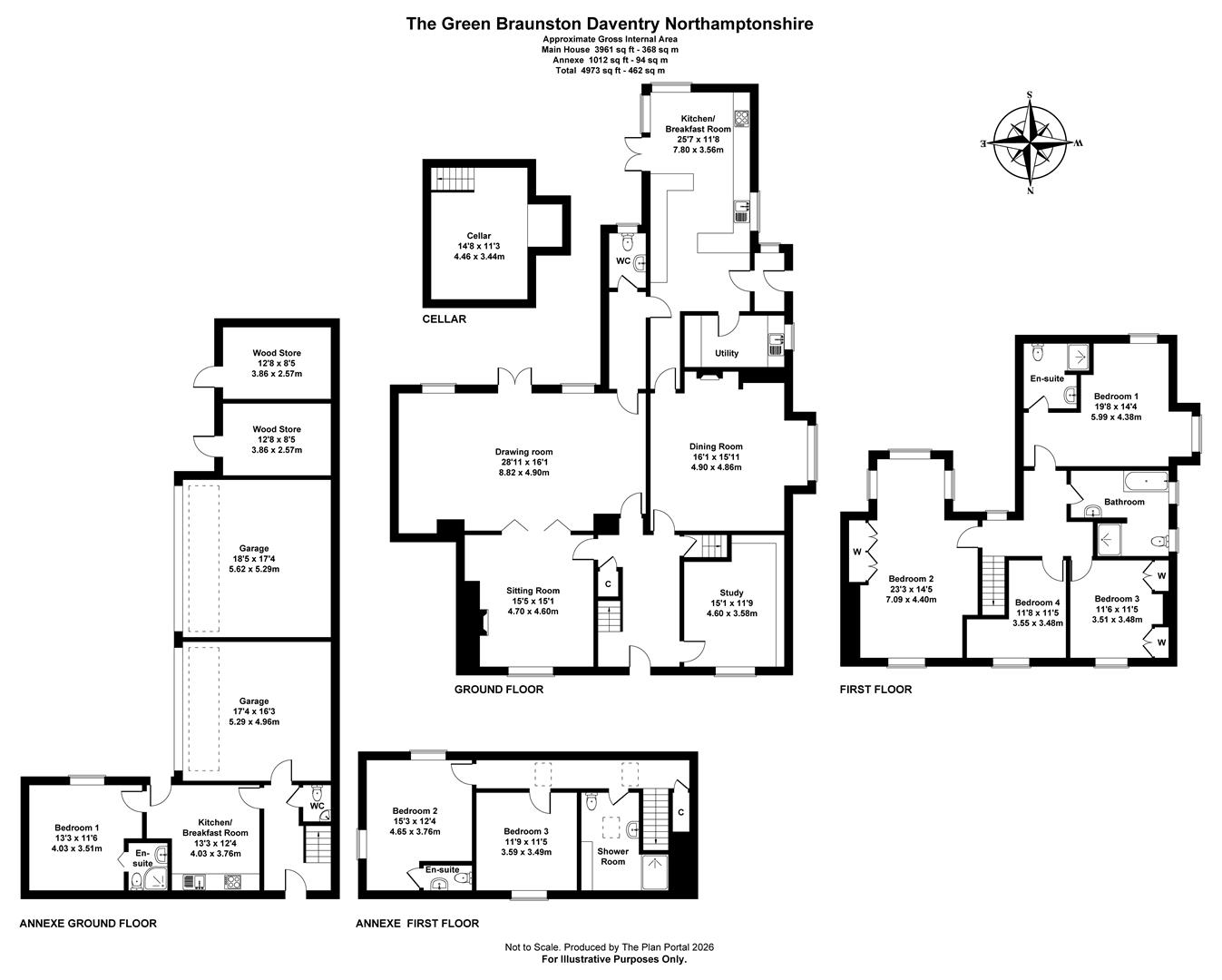 26, The Green, Daventry floorplan