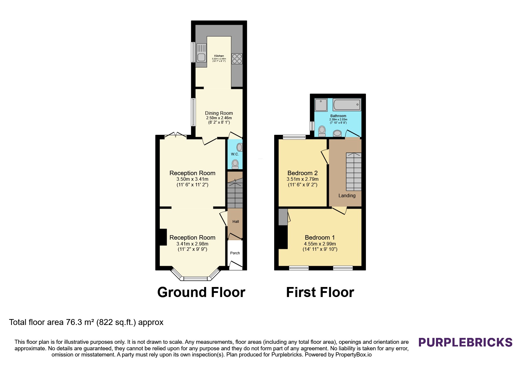 6, Camelon Street, Stockton-on-Tees floorplan