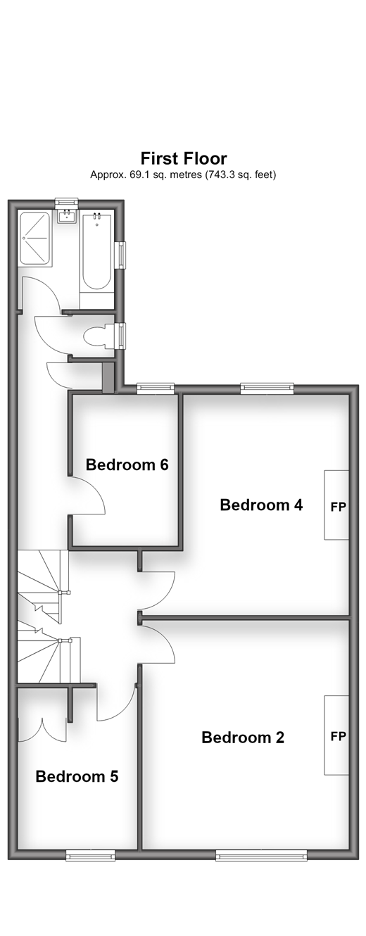 Clarendon Road, Wallington floorplan