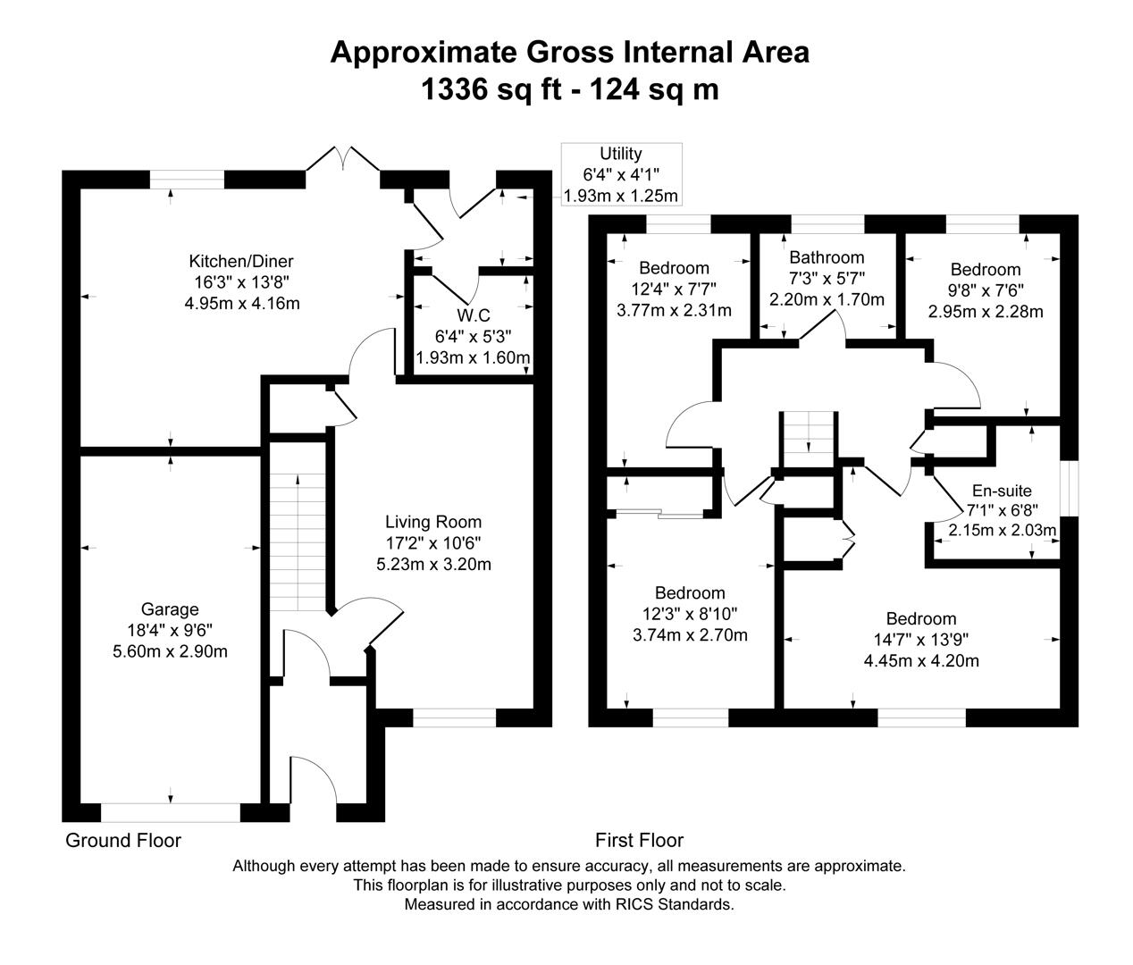 8, Dove Court, Elgin floorplan