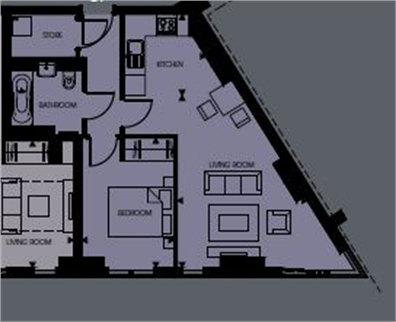 1 Bedrooms Flat for sale in Pinnacle Apartments, 11 Saffron Central Square, Croydon, Surrey CR0