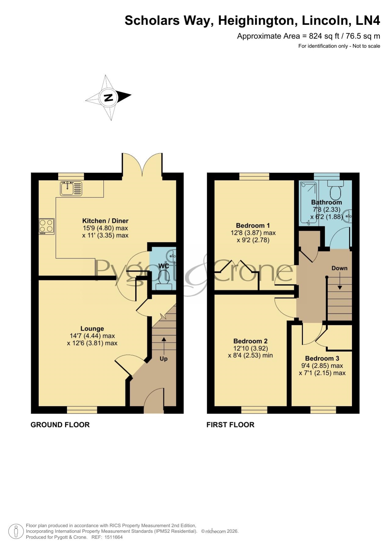 16, Scholars Way, Lincoln floorplan