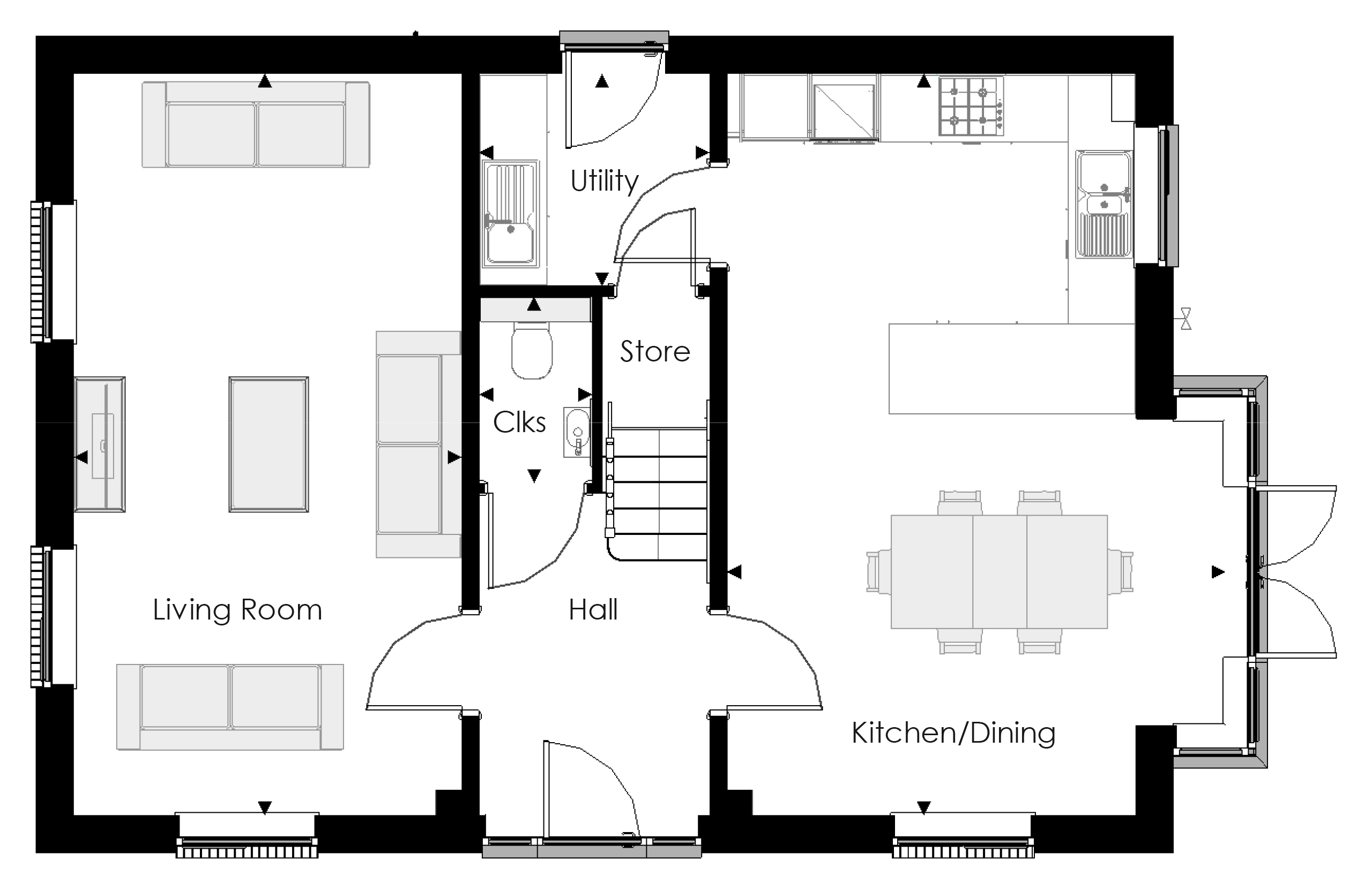 1007, Land At Northend, Creech St Michael floorplan