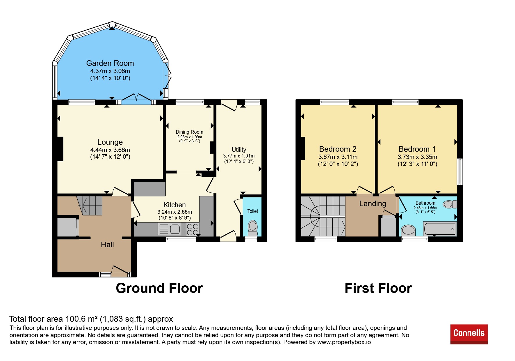 14, Beech Grove, St. Neots floorplan