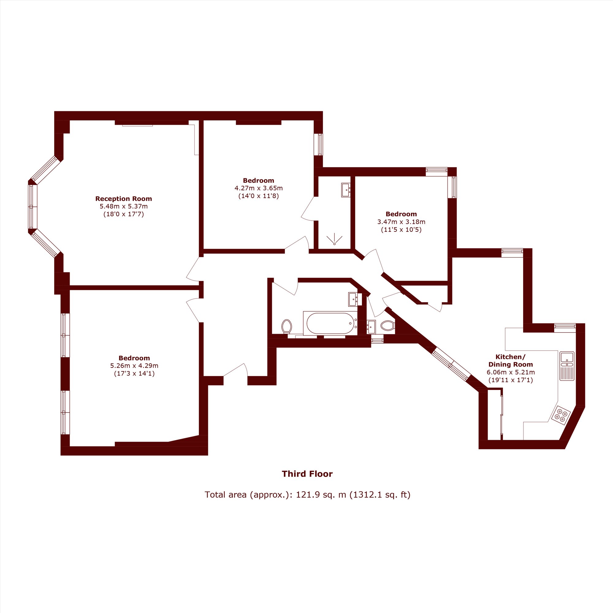 Marylebone Road, London floorplan